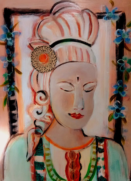painting 'Taking Time'