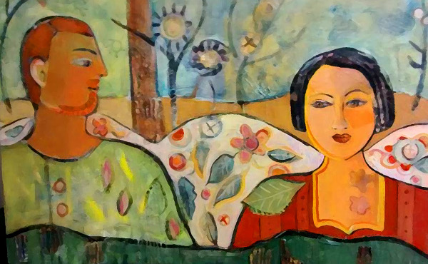 painting 'In the Morning'