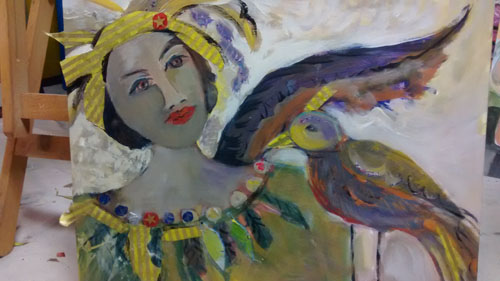 painting 'Ancestry'