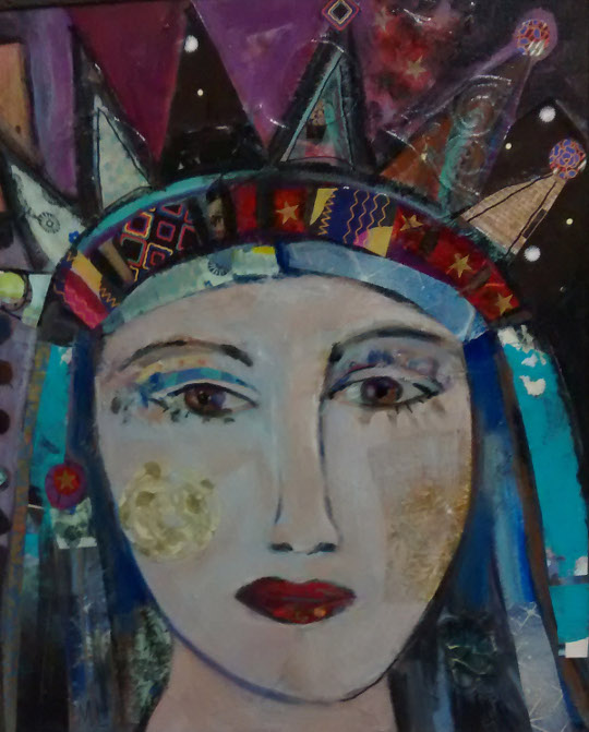 painting 'Golden Door'