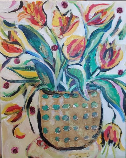 painting 'Tulips'