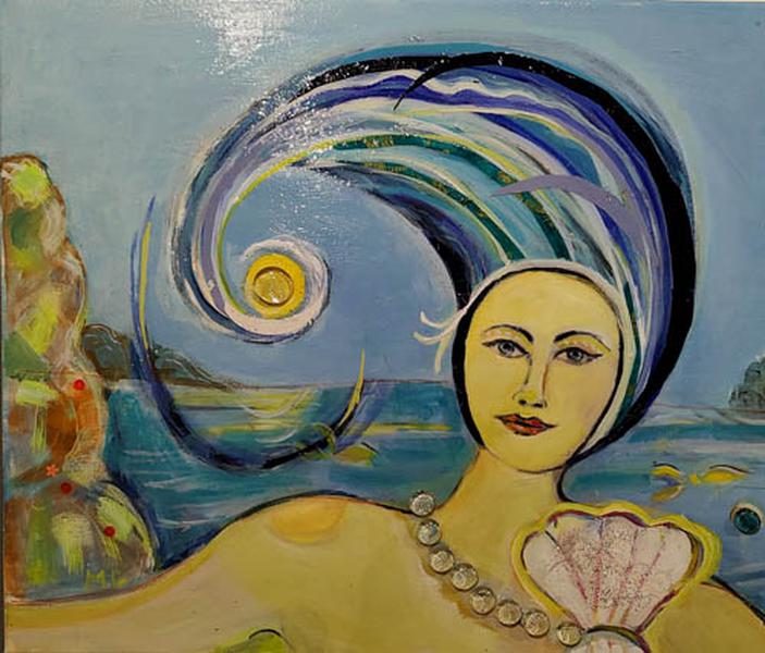 painting 'Avila Girl'