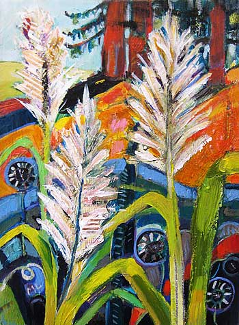 painting 'Neighborhood 1'