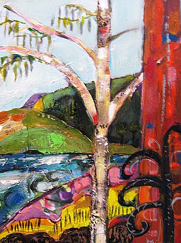 painting 'Neighborhood 2'