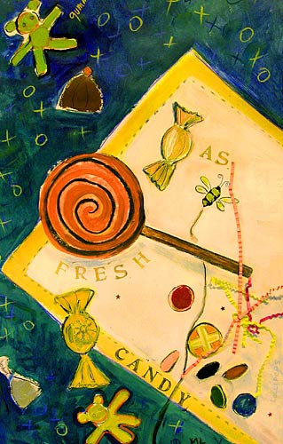 painting 'Candy'
